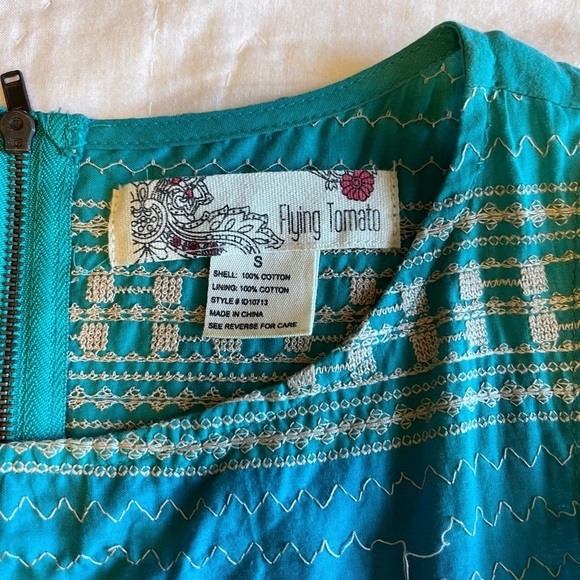Flying Tomato embroidered dress - Picture 6 of 10